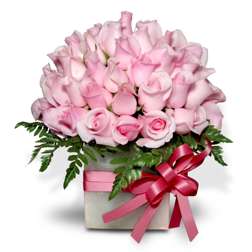 Arreglo Floral Rosas Rosas | TENAZ - Envío de Arreglos florales Laurel Floristería
