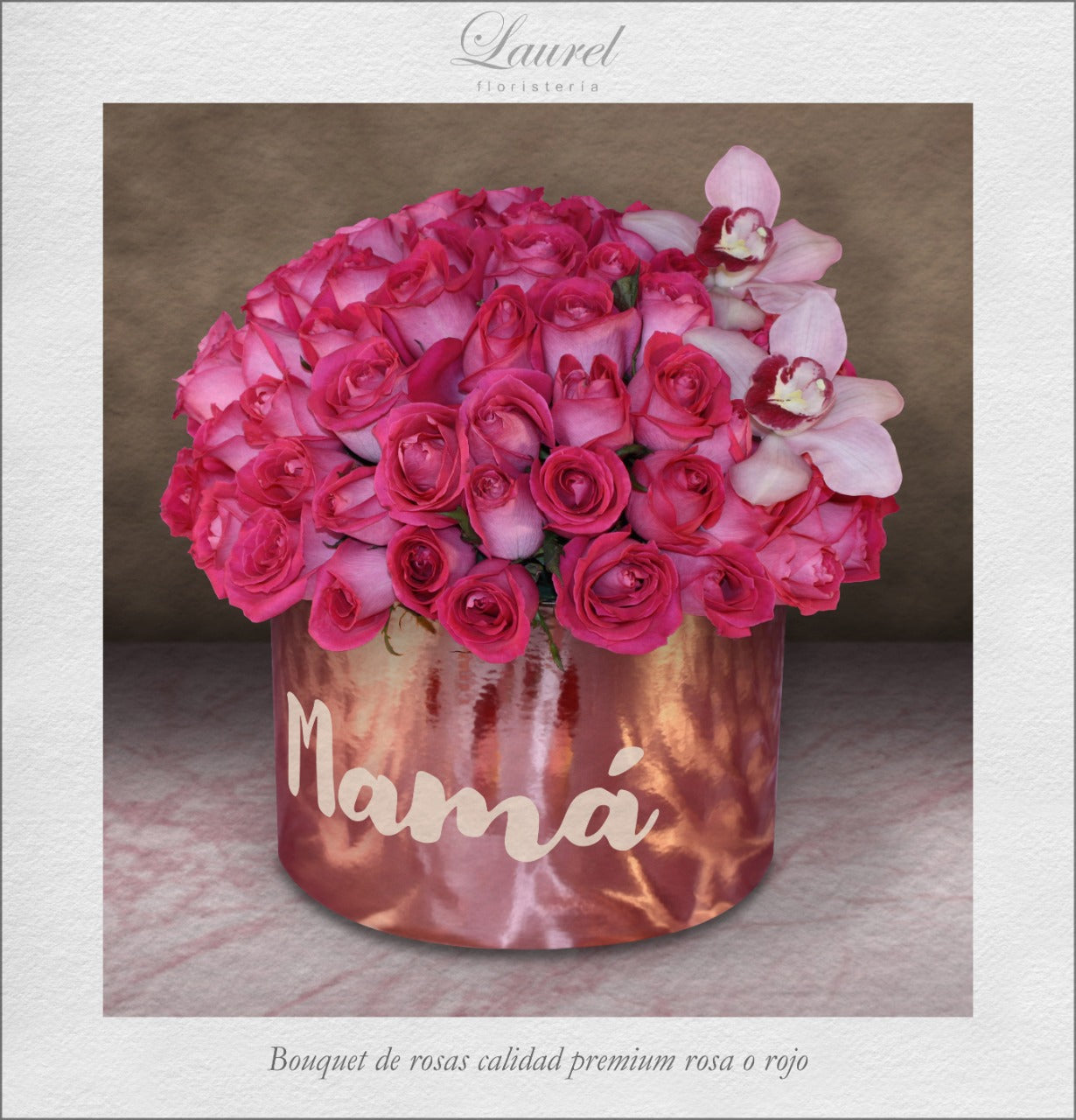 Caja de 100 rosas Premium I Giselle