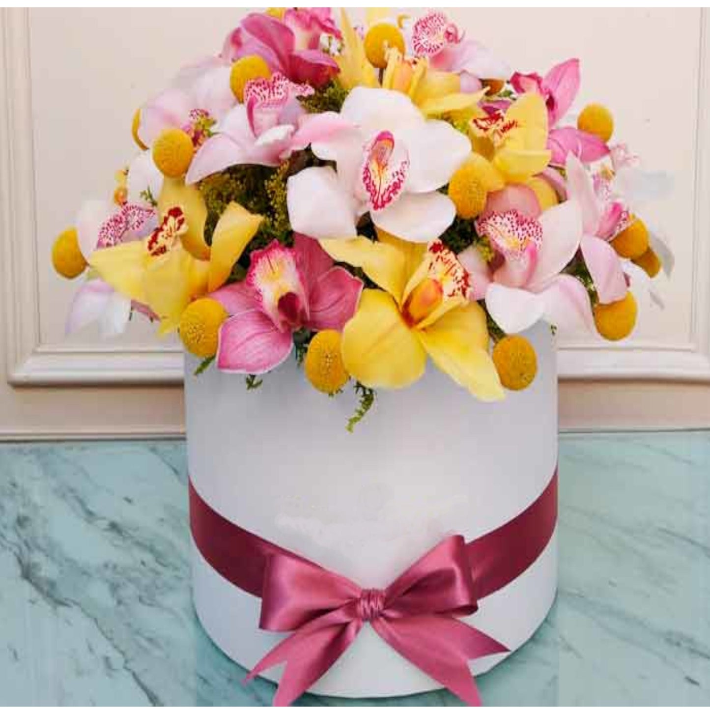 Elegante composición de Orquídeas| REIMS