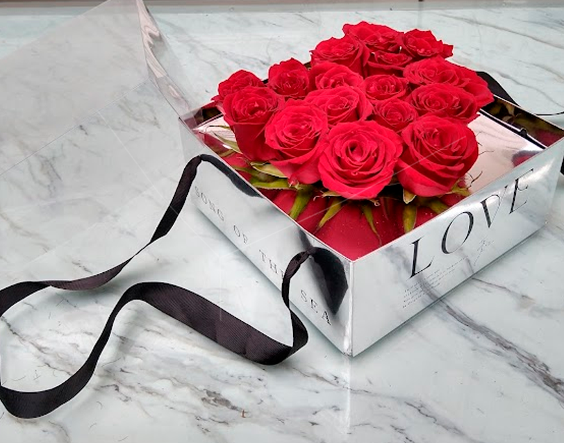 Rosas Rosas Premium y Orquídea | CRAZY LOVE