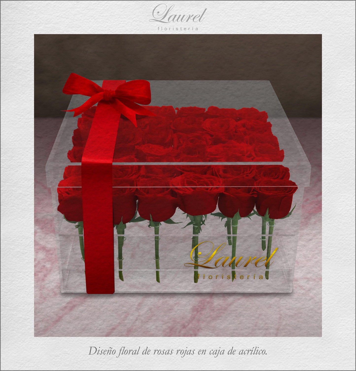 Rosas Rojas Premium | GIORDANA - Envío de Arreglos florales Laurel Floristería