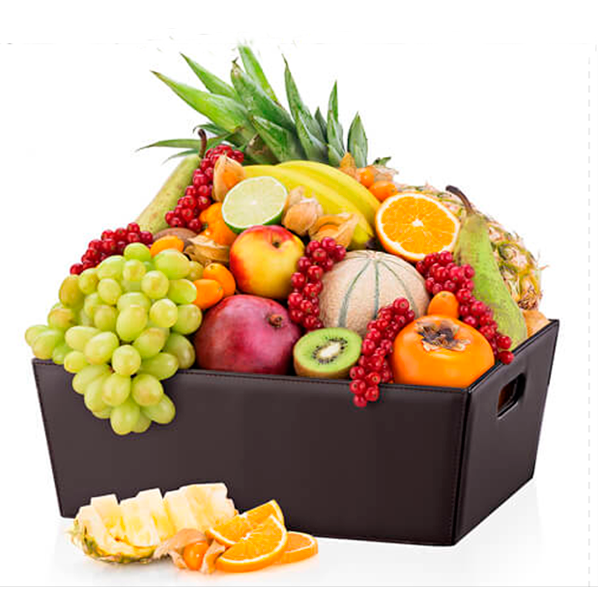 Elegante cesta de fruta | JUICY